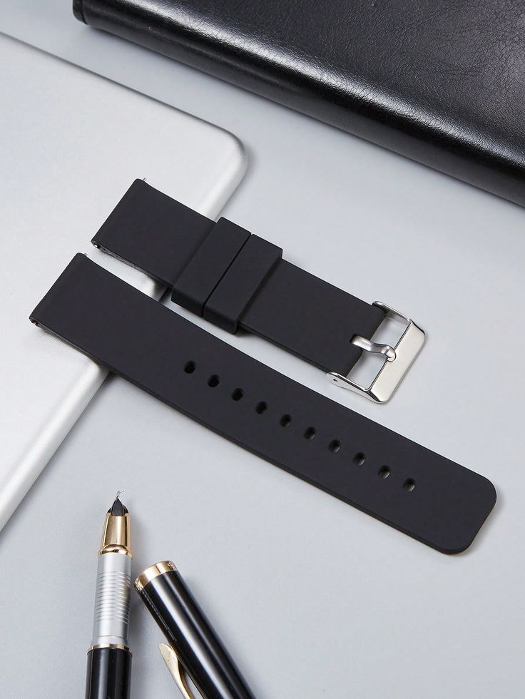 Ultra Thin Rubber Silicone Watch Strap Band