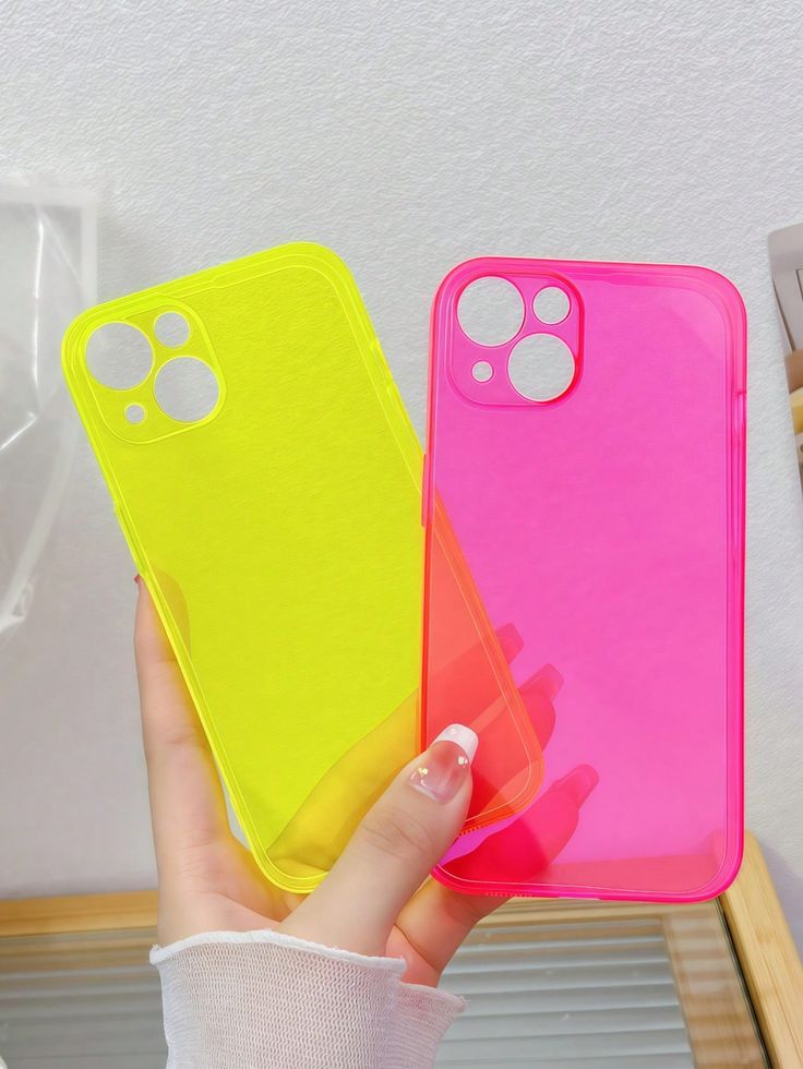 Neon Fluorescent Color Phone Case For Iphone