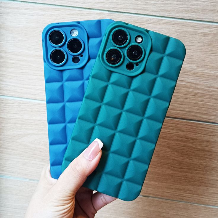 Soft Puffer & Camera Protection Silicone Phone Case For iPhone