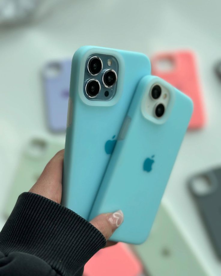 Clear Candy Color Neon Silicone Case For iPhone