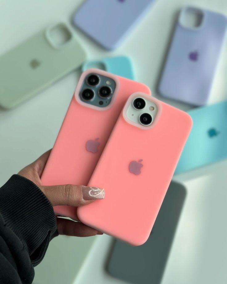 Clear Candy Color Neon Silicone Case For iPhone
