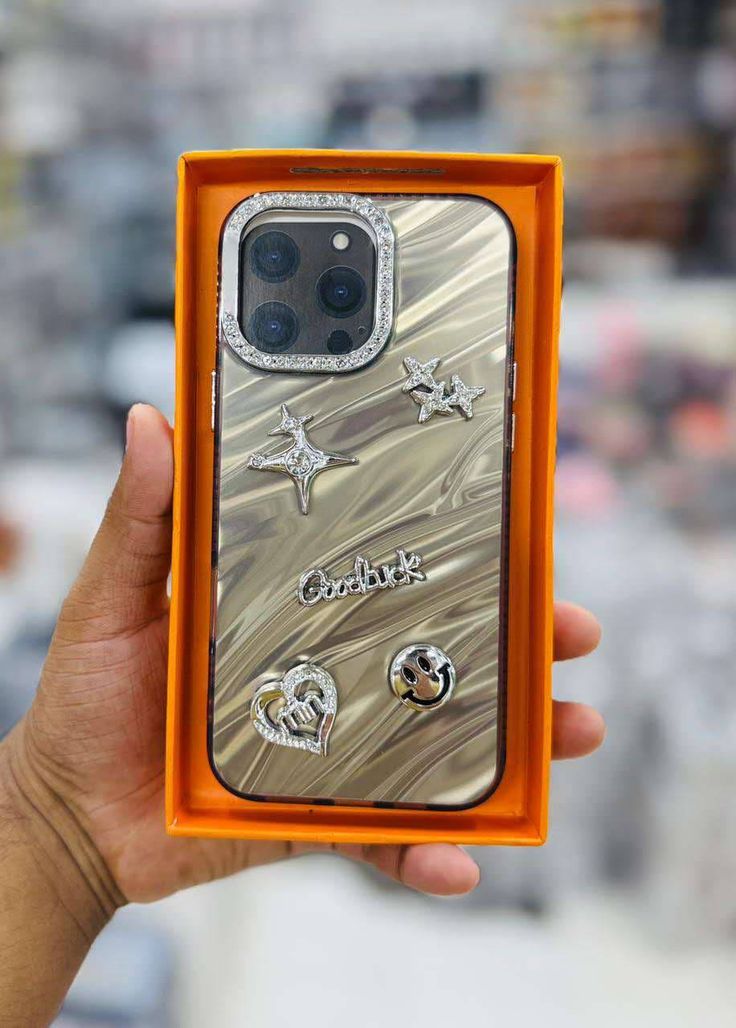 Premium Marble Diamond Phone Case For iPhone