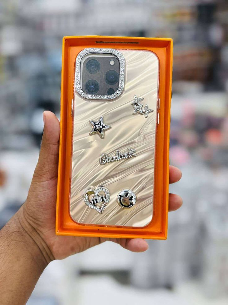 Premium Marble Diamond Phone Case For iPhone