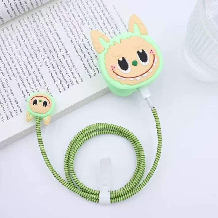 Cute Cartoon Series Fast Charger Protector for iPhone (The Monsters LABUBU)