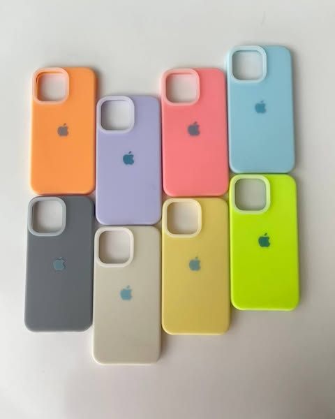 Clear Candy Color Neon Silicone Case For iPhone
