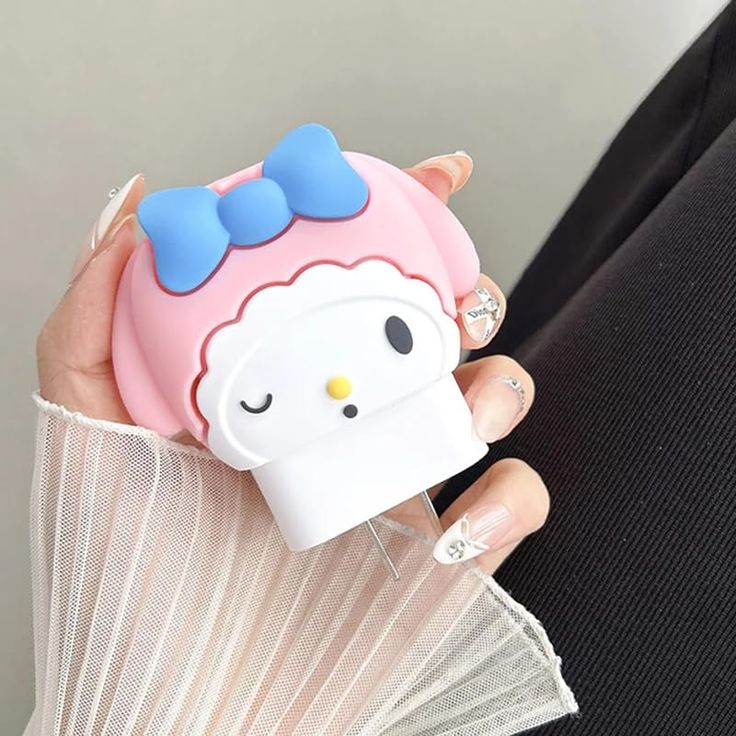 Cute Cartoon Series Fast Charger Protector for iPhone ( My Melody Kawaii)