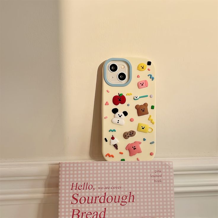 Cute Kawaii Mini Stickers Silicone Phone Case