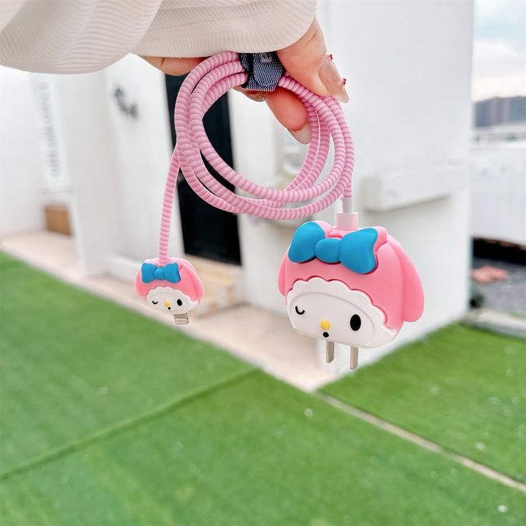 Cute Cartoon Series Fast Charger Protector for iPhone ( My Melody Kawaii)