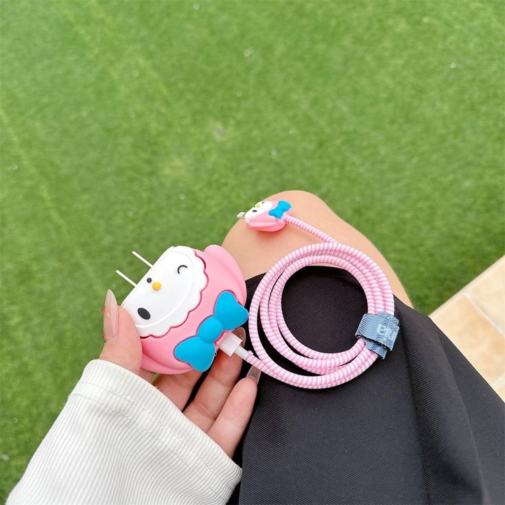 Cute Cartoon Series Fast Charger Protector for iPhone ( My Melody Kawaii)