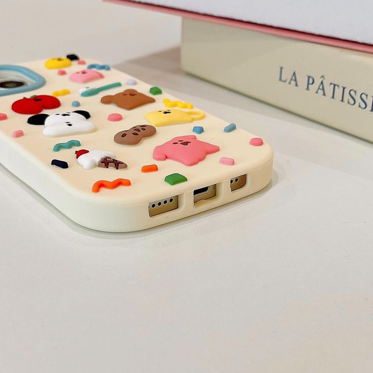 Cute Kawaii Mini Stickers Silicone Phone Case