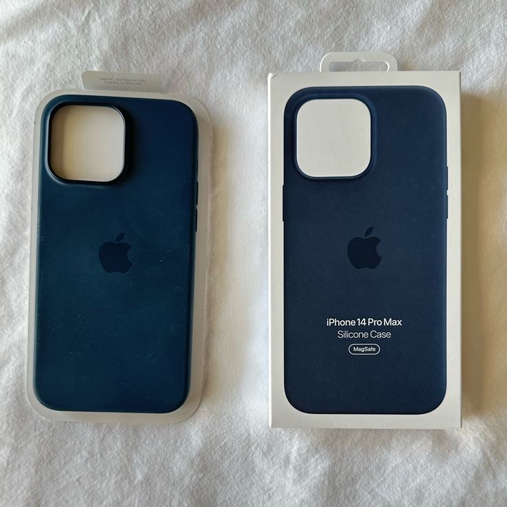 iPhone Original Liquid Silicone Phone Case (Midnight Blue)