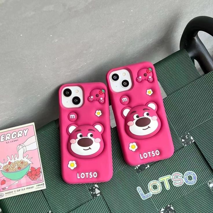Chubby Lotso Silicone With Pop Stand Phone Case