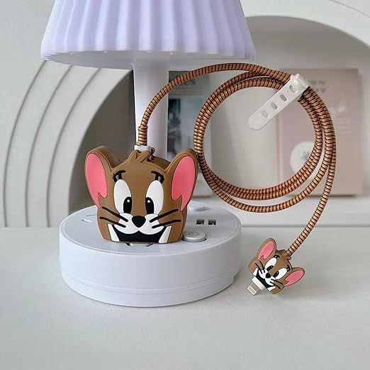 Cute Cartoon Series Fast Charger Protector Case (Jerry)