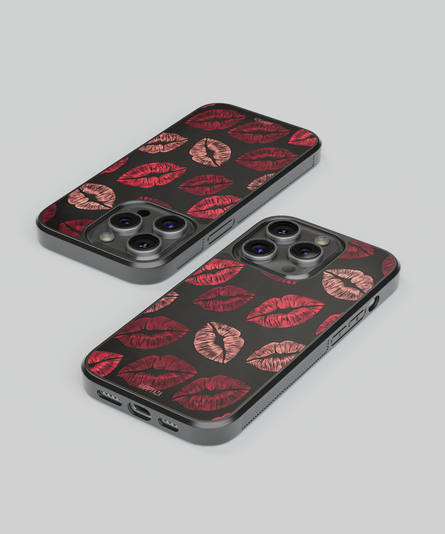 Bold Red Lipstick pattern Designer Phone Case