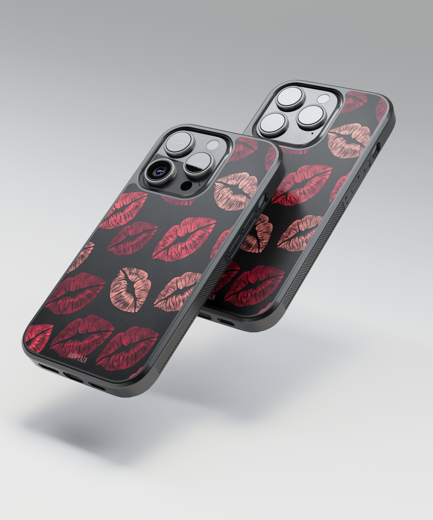 Bold Red Lipstick pattern Designer Phone Case