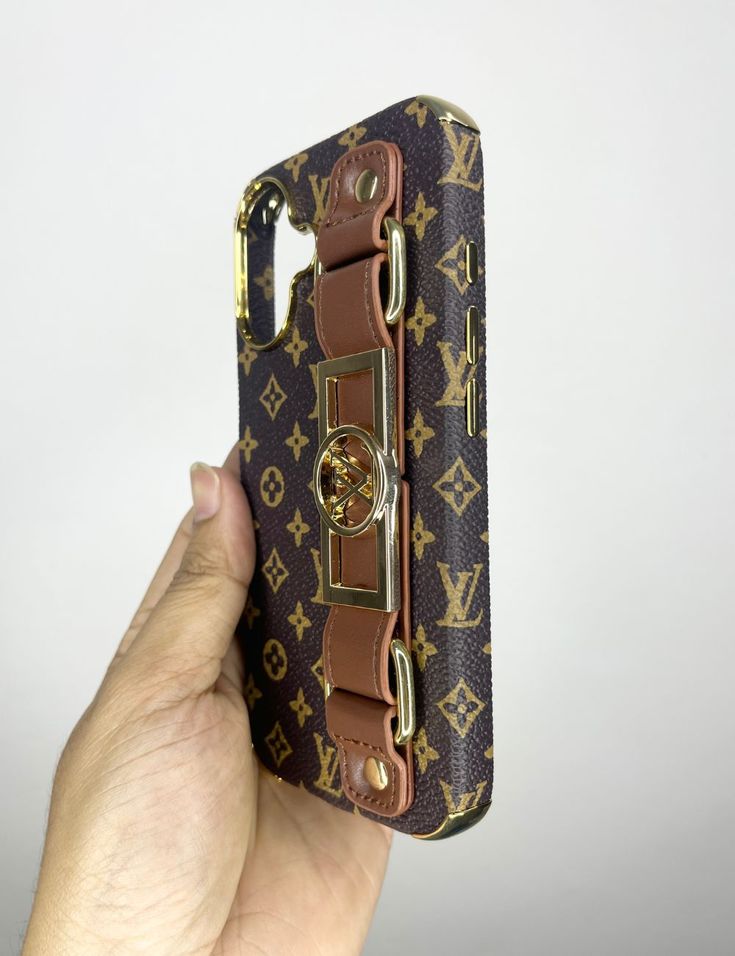 Louis Vuitton Wrist Premium Leather Belt For iPhone Case