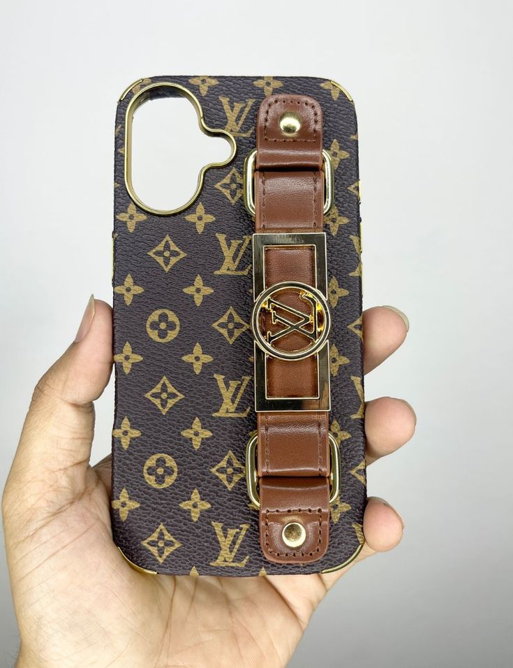 Louis Vuitton Wrist Premium Leather Belt For iPhone Case