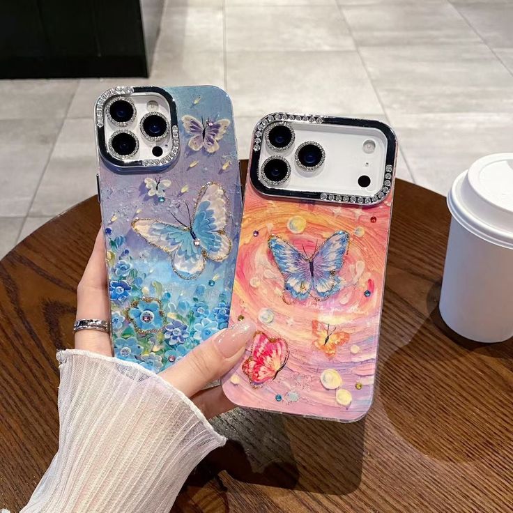 Ethereal Wings Phone Case With Camera Lens Protection