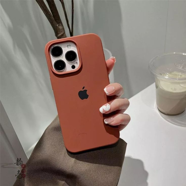 iPhone Original Liquid Silicone Phone Case (Brown)