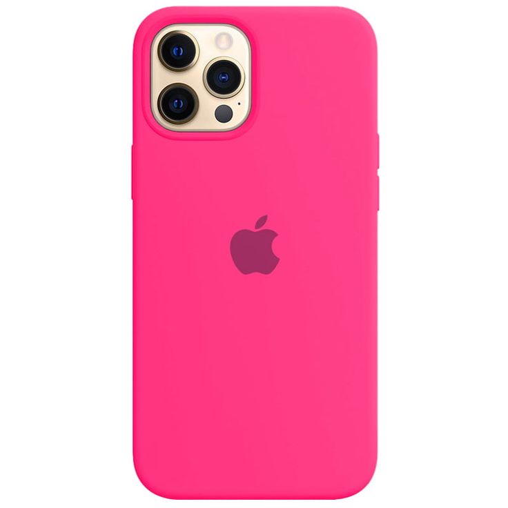 iPhone Original Liquid Silicone Phone Case (Hot Pink)