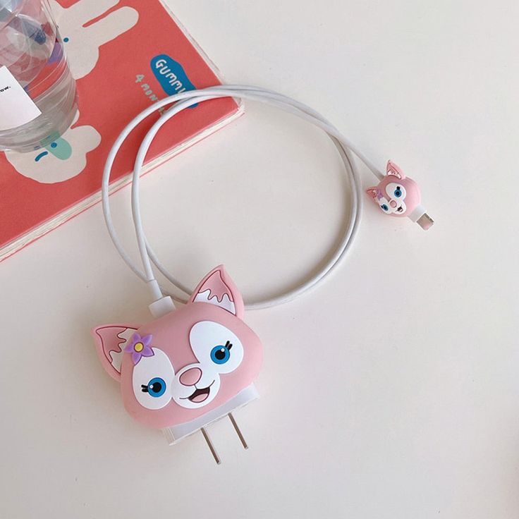 Cute Cartoon Series Fast Charger Protector for iPhone(Bonita funda)