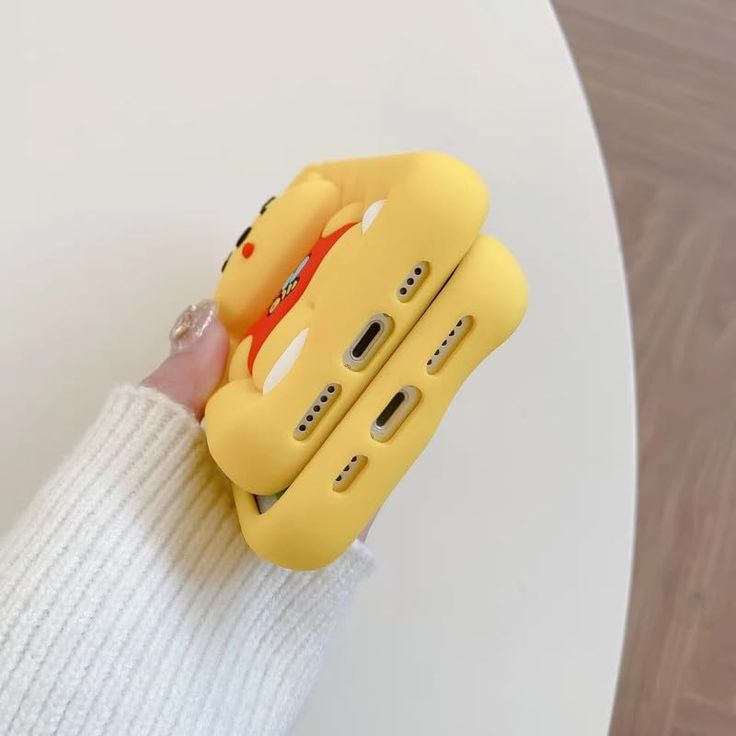 Premium Pooh and Stitch-Pooh Silicone Case For iPhone