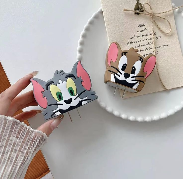 Cute Cartoon Series Fast Charger Protector Case (Jerry)