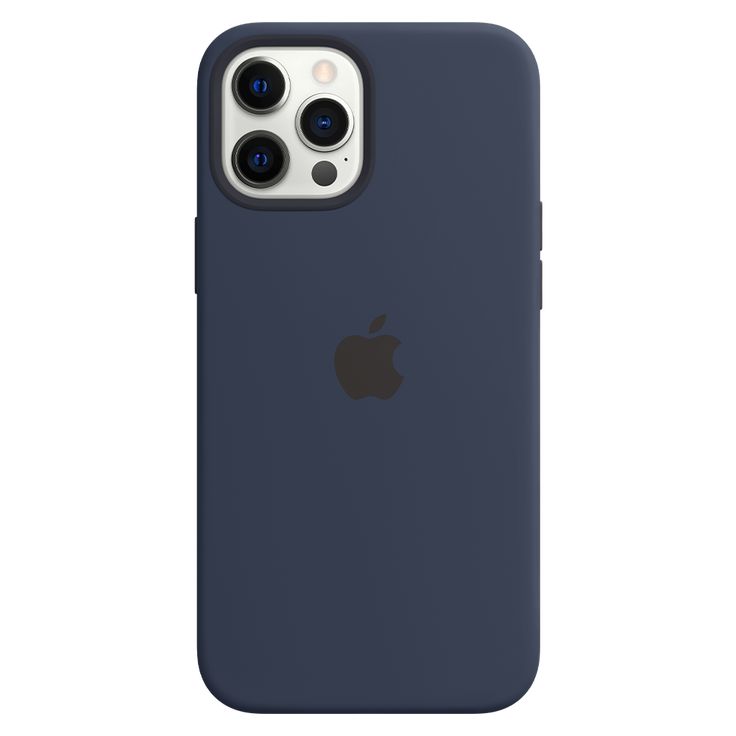 iPhone Original Liquid Silicone Phone Case (Navy Blue)