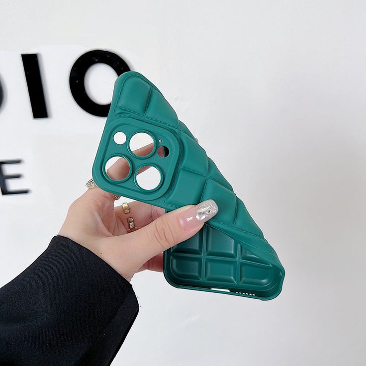 Soft Puffer & Camera Protection Silicone Phone Case For iPhone