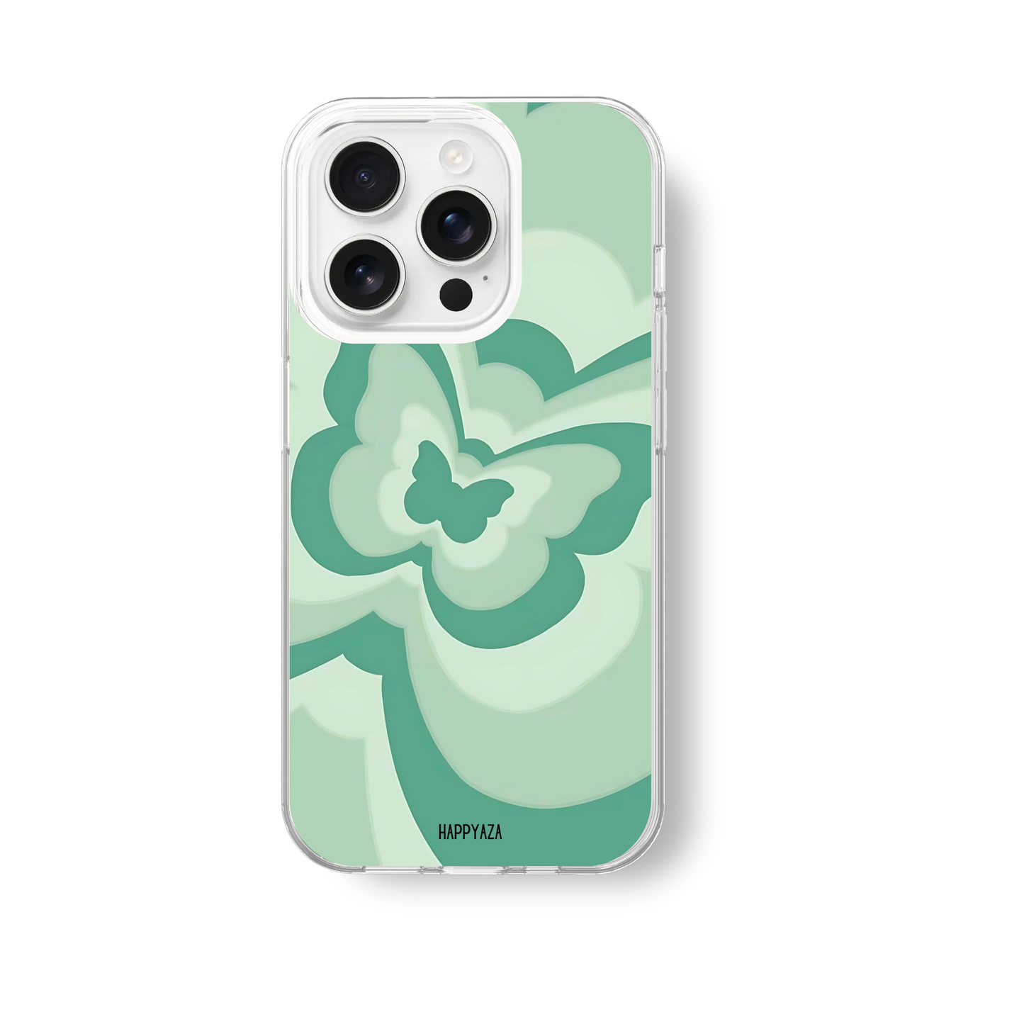 Swirl Butterfly Soft Silicone Phone Case