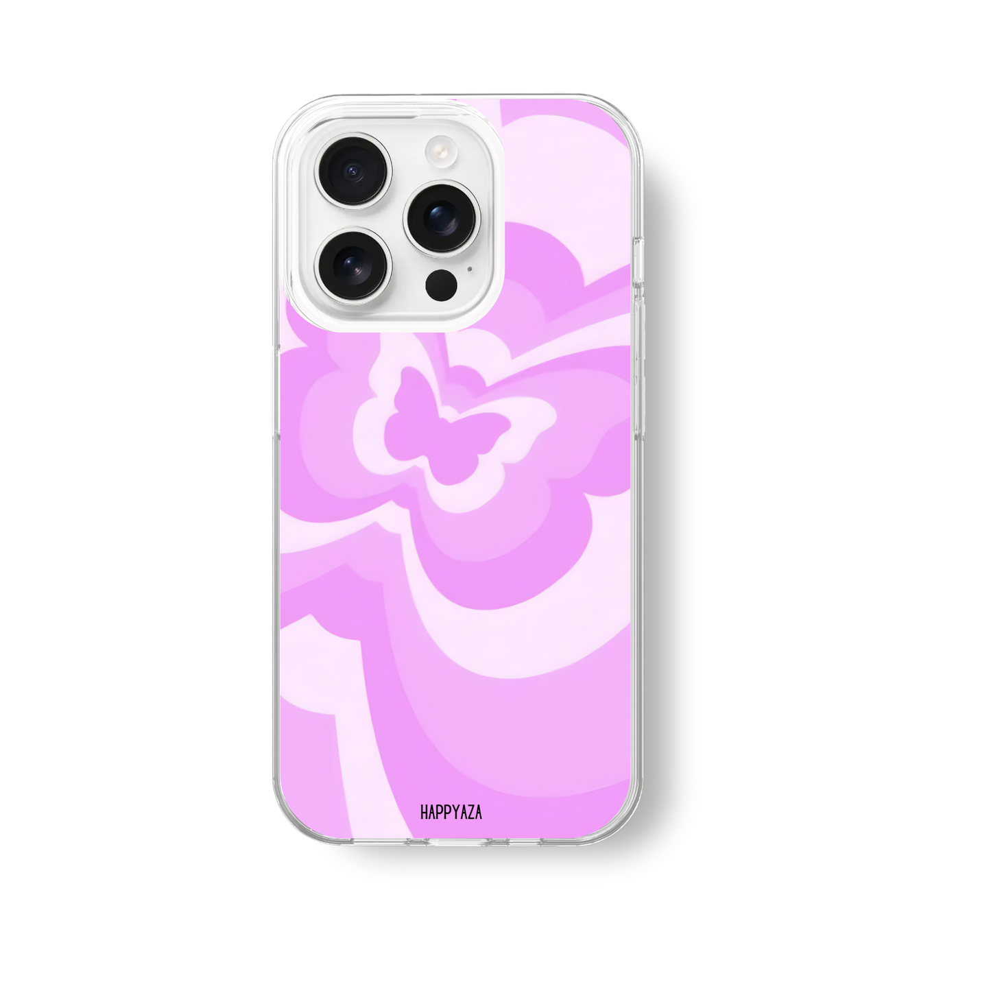Swirl Butterfly Soft Silicone Phone Case