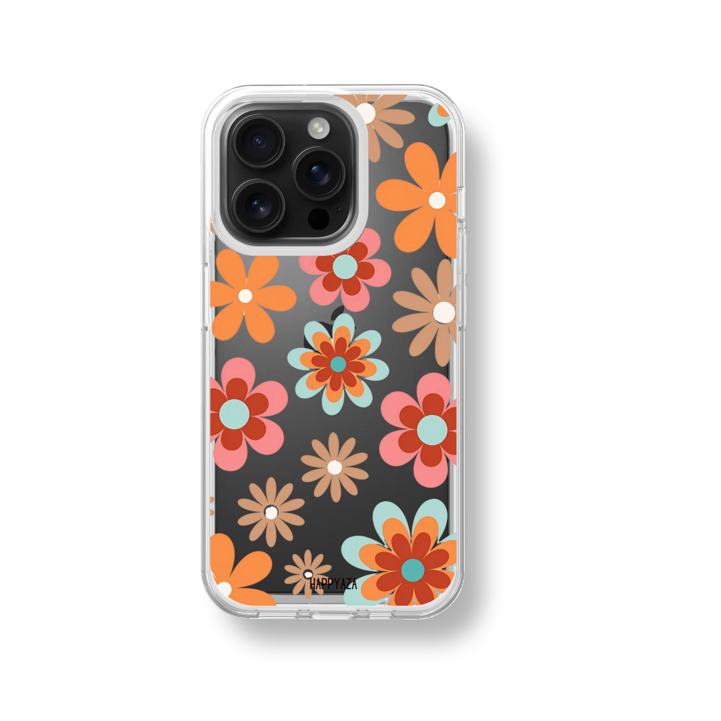 Colorful Floral Soft Silicone Phone Case