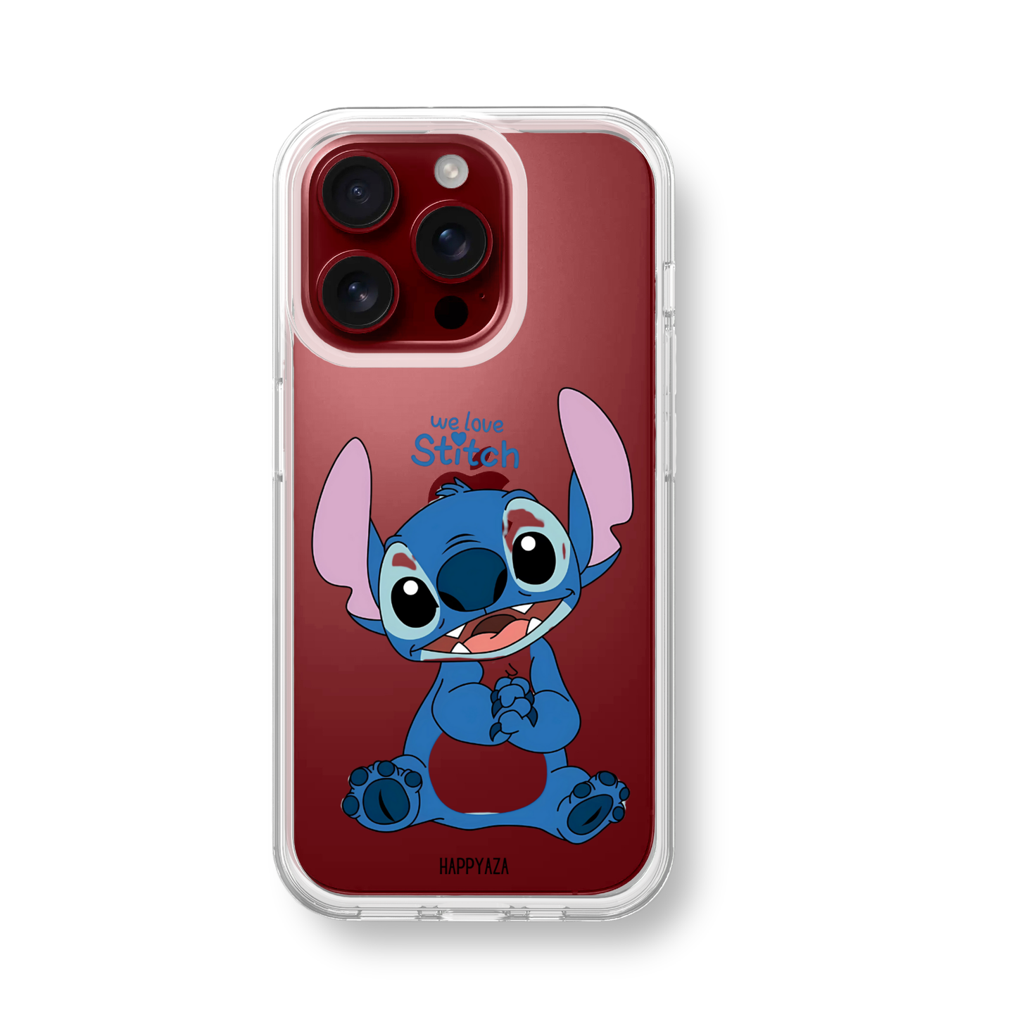 We Love Stitch Soft Silicone Phone Case