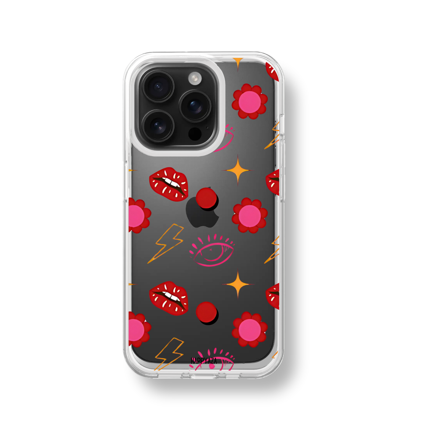 Pink Evil Eye Soft Silicone Phone Case
