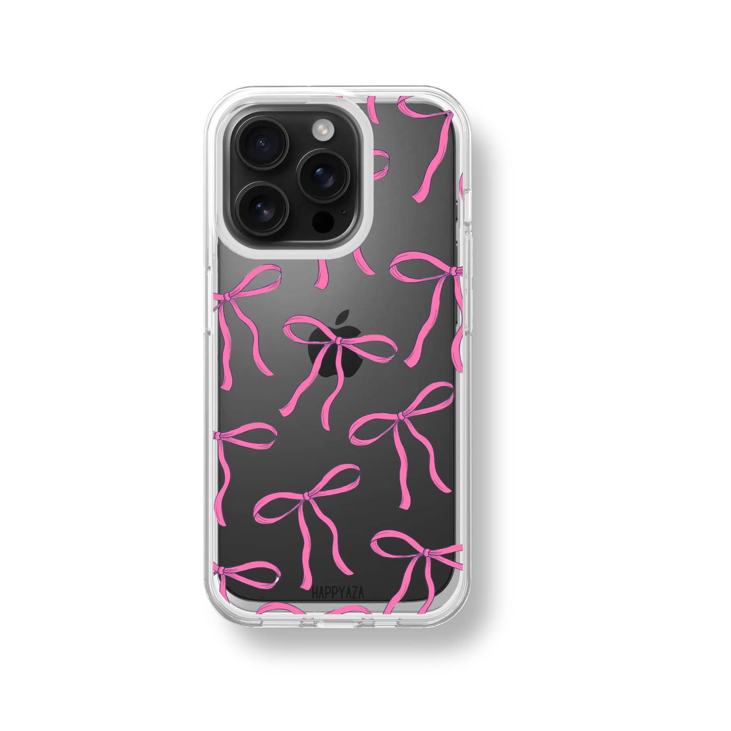 Pink Bow Tie Soft Silicone Phone Case