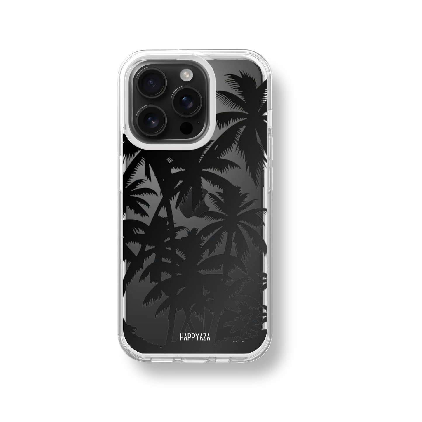 Palm tree Vector of twin coconut trees Soft Silicone Phone Case