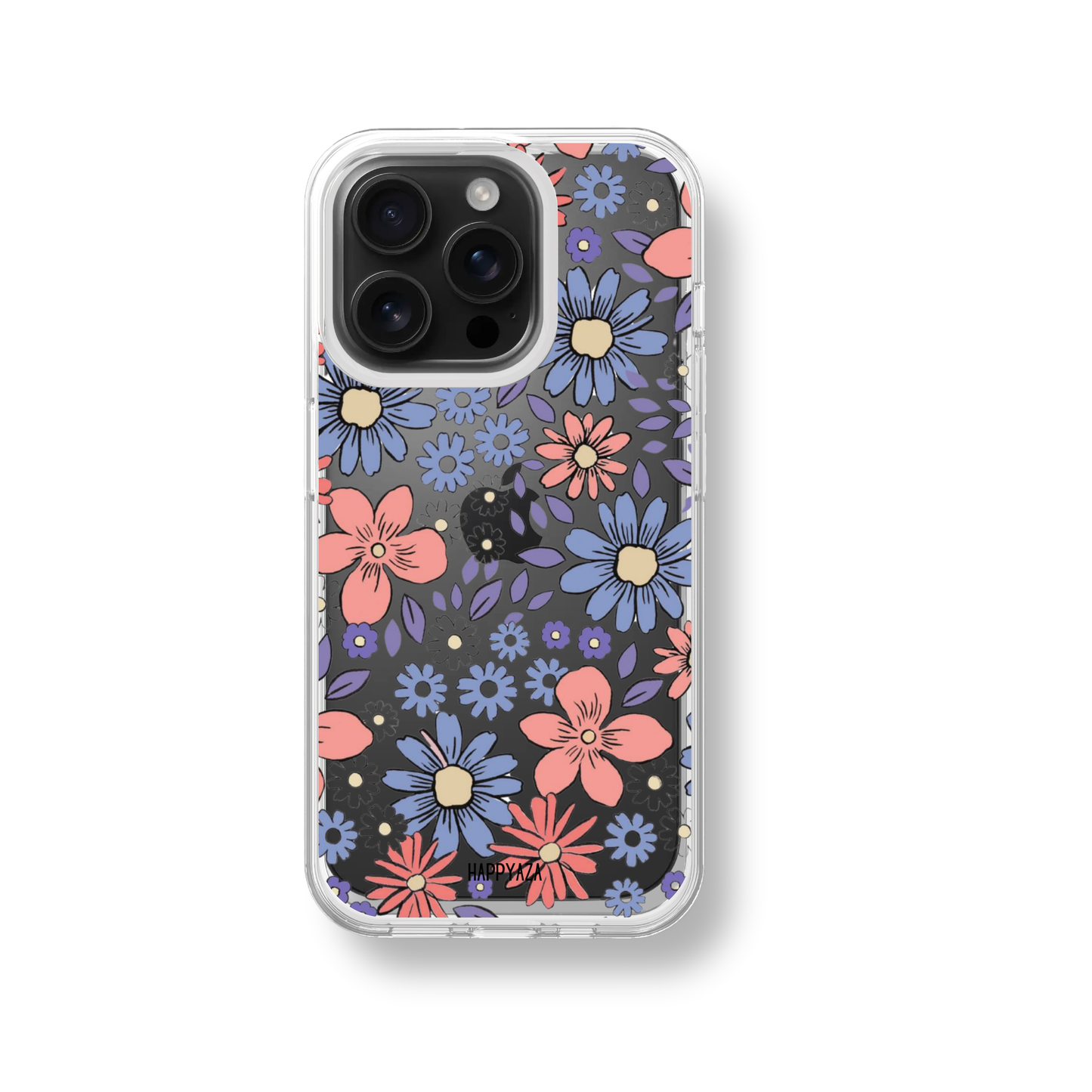Colorful flowers Soft Silicone Phone Case