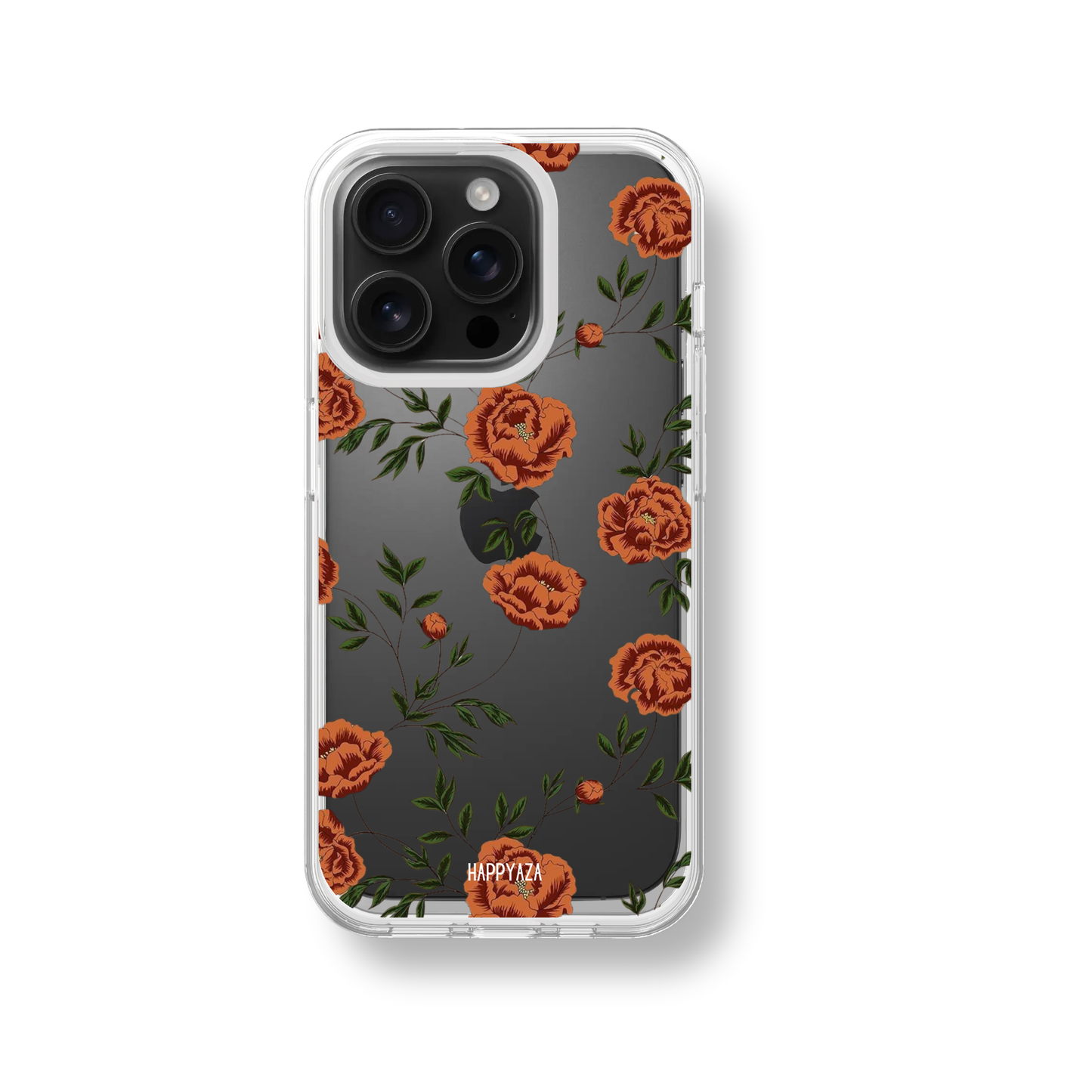Roses Illustration Soft Silicone Phone Case