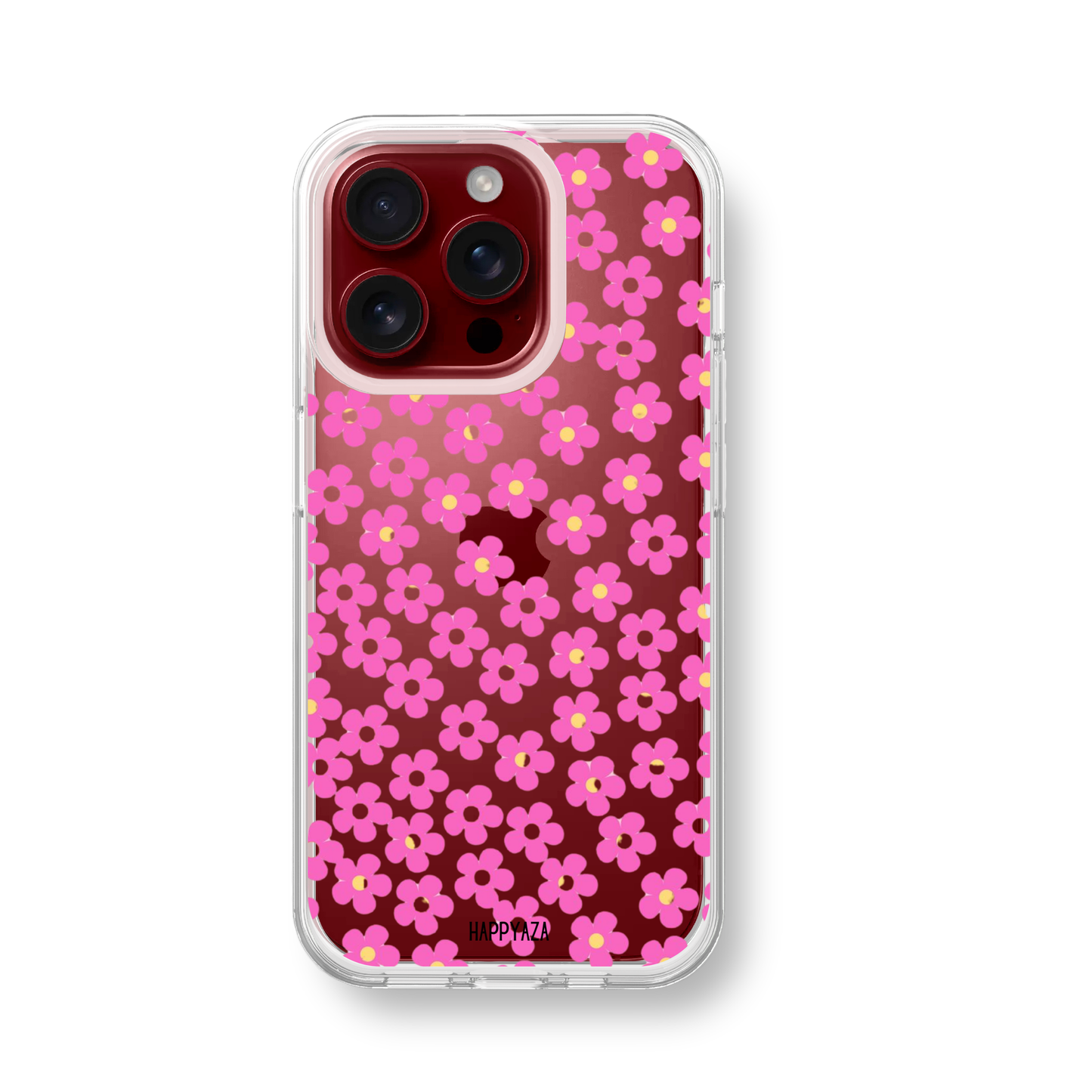 Pop Pink Daisy Soft Silicone Phone Case