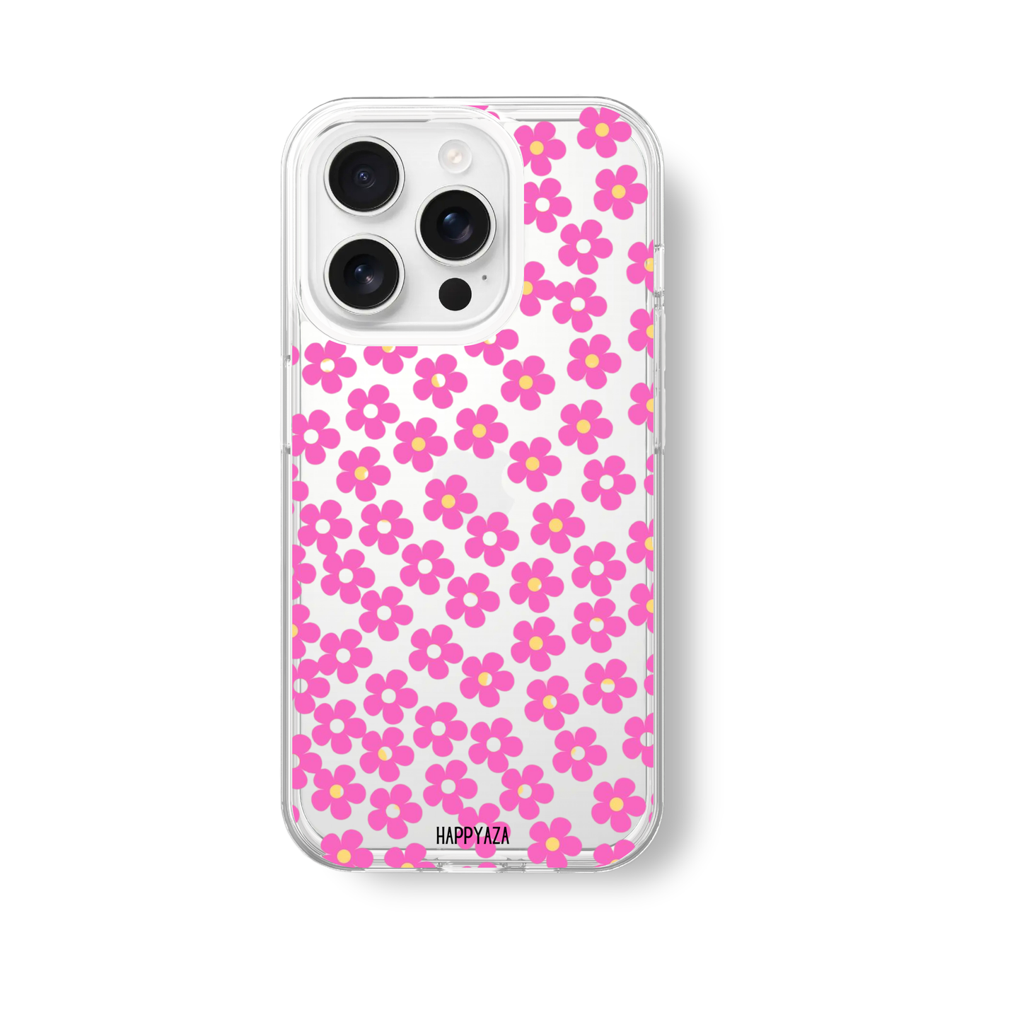 Pop Pink Daisy Soft Silicone Phone Case