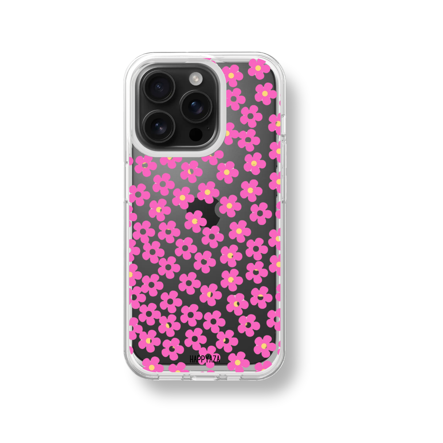 Pop Pink Daisy Soft Silicone Phone Case