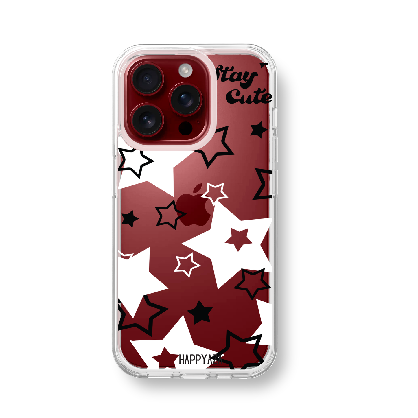 Stay Cute Stars Soft Silicone Phone Case