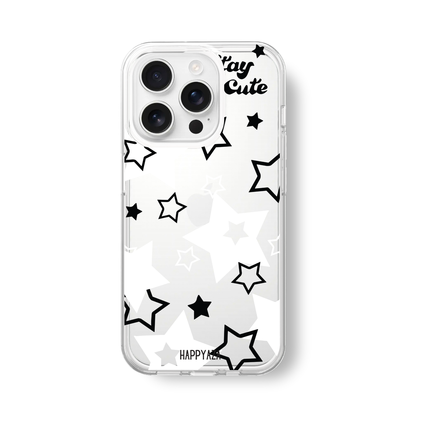 Stay Cute Stars Soft Silicone Phone Case