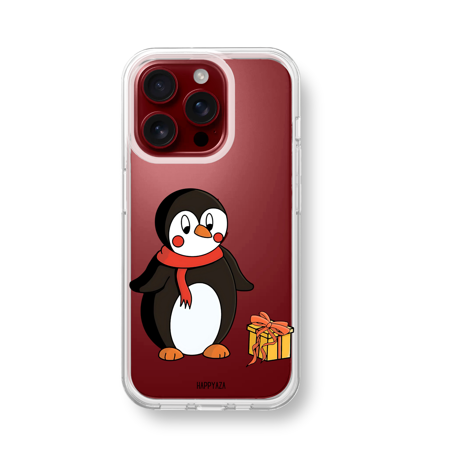Cute Penguin Soft Silicone Phone Case