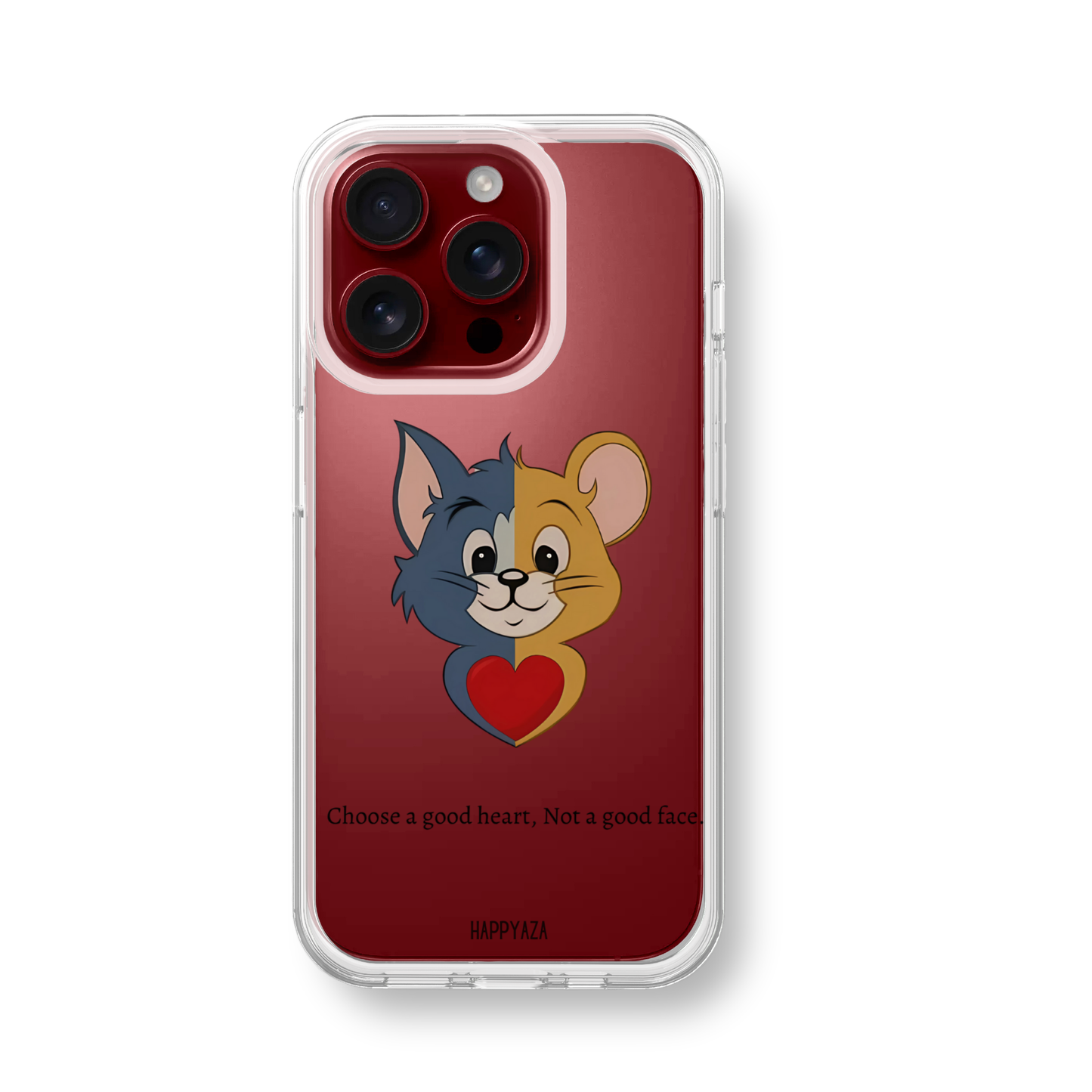 Choose A Good Heart Soft Silicone Phone Case