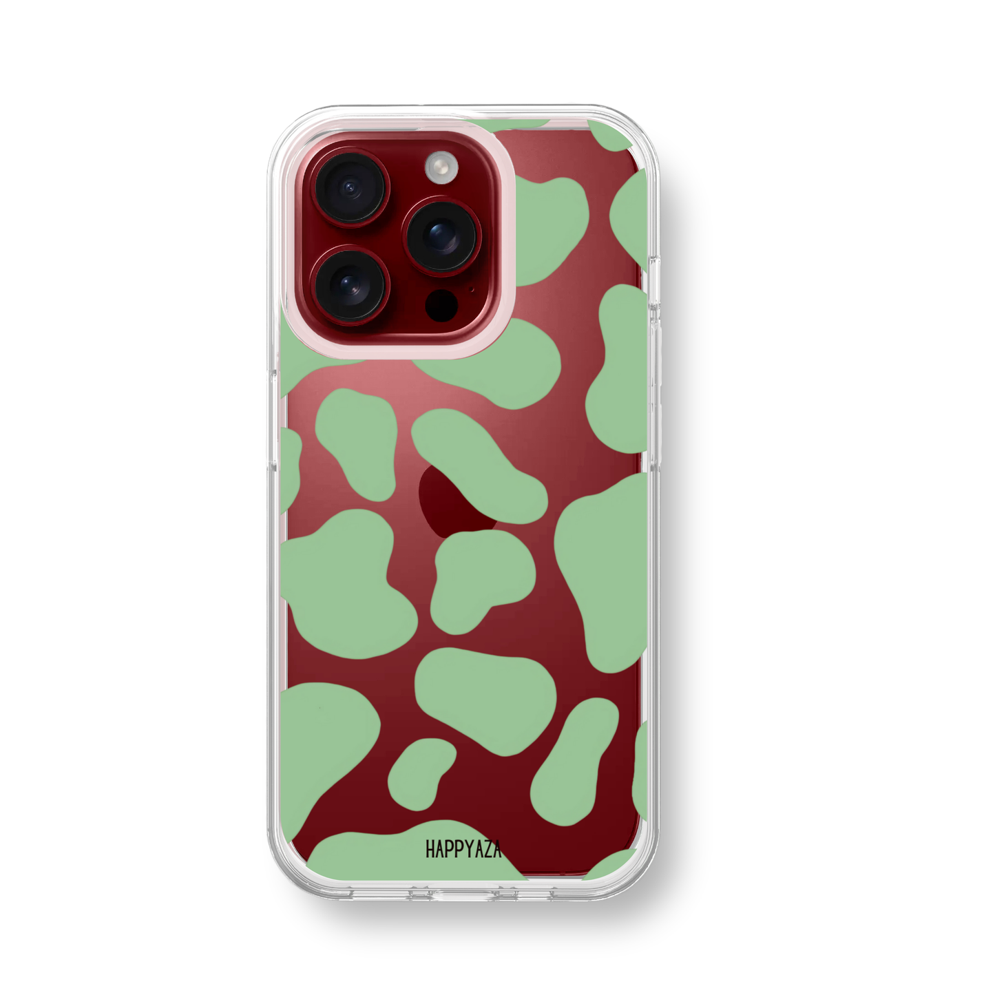 Y2k Green Cow Soft Silicone Phone Case