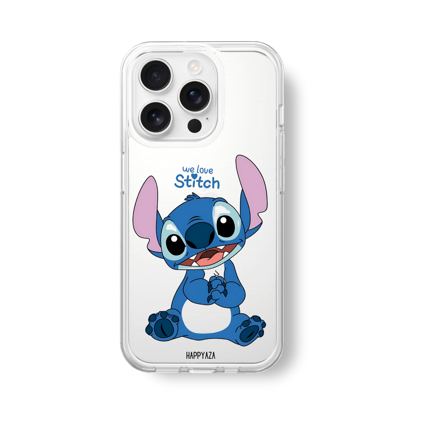 We Love Stitch Soft Silicone Phone Case