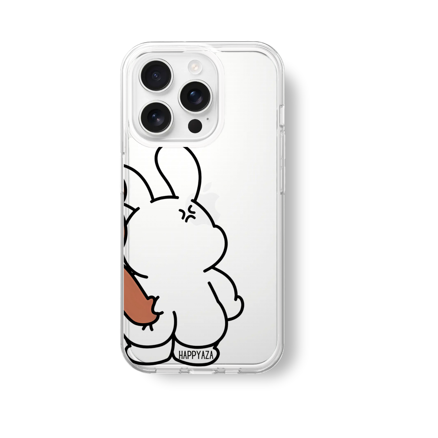 Funny Bear Couple silicone phone case