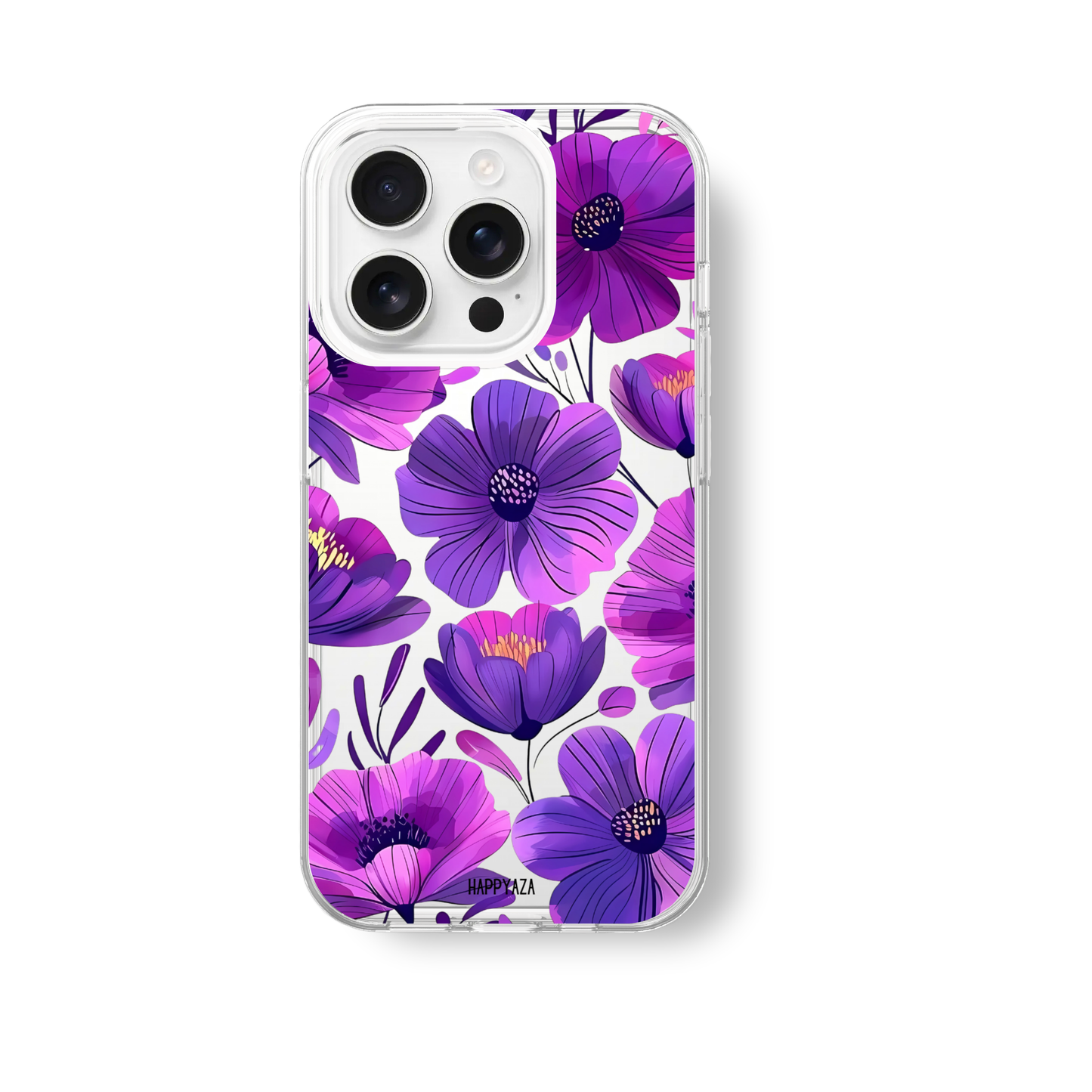 Lilac flower Soft Silicone Phone Case