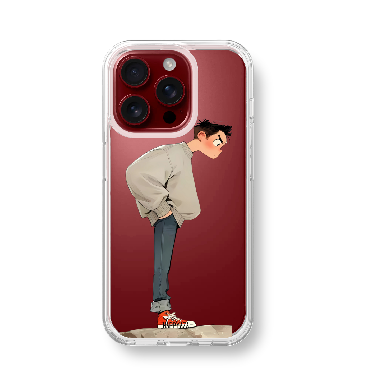 Crazy Couple silicone phone case